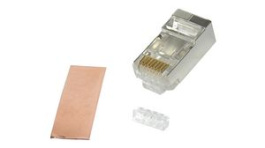 PXCat6S8XL2 [3 шт], Modular Plug, 3 Piece Set, RJ45, CAT6/CAT6a, 8 Contacts, 8 Positions, TUK Limited