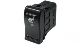 3251.0052, Rocker switch 1P 10 A 12 VDC, Marquardt