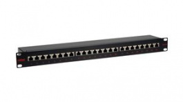 26.11.0328, Patch Panel, Cat.5e, 24x RJ45, 19", Roline