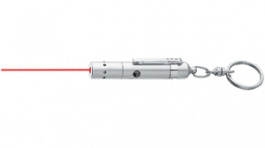 V9 LASER POINTER, Key fob laserpointer silver, LED Lenser