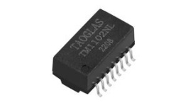 TM1102NL, LAN Transformer SMD, 10/100 Base-T, 1:1, 350uH, Taoglas