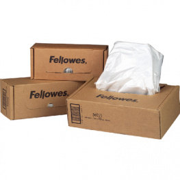 36052, Shredder waste bags, up to 38 litre capacity, Fellowes