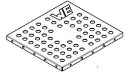 3600536330S, Shielding Cabinet Cover WE-SHC, WURTH Elektronik