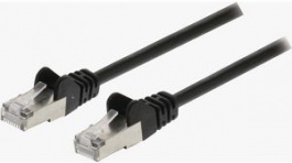 VLCP85111B10, Patch Cable CAT5e S/UTP 1 m Black, Valueline
