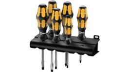 05018287001, Screwdriver set, Pozidriv / Slotted, Number of Tools:6, Wera Tools