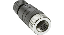 RKCQ 4/9, Cable socket M12 4 Poles, Lumberg Automation (Belden brand)