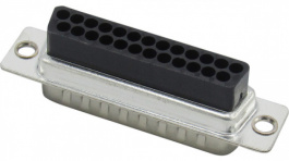 RND 205-00739, D-Sub Crimp Connector, Poles 25, Straight/Crimp, RND Connect