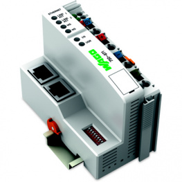750-871, Programmable Fieldbus Controller Ethernet, 2x RJ-45, Wago