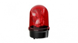 88413060, Rotating Beacon with Fresnel Lens Red 230VAC LED, WERMA Signaltechnik