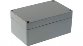 RND 455-00404, Metal enclosure light grey 125 x 80 x 57 mm Aluminium IP 65, RND Components