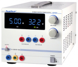 P6150, Bench Top Power Supply, PeakTech