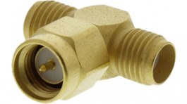 R125780000, T-Shaped, Adapter SMA FemaleSMA Male, 50 Ohm, Radiall