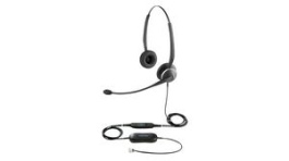 2129-82-04, Headset, GN 2100, Stereo, Over-Ear, 3.8kHz, QD, Black, Jabra