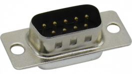 RND 205-00700, D-Sub Plug, Poles 9, Solder Cup / Solder Lug/Straight, RND Connect
