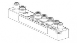 112038-0006, Sensor Distributor M12, Socket, 5-Pole, B-Coded/M12, Plug, 5-Pole, B-Coded/M12,, Molex