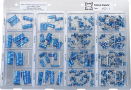 CCC-15, Capacitor assortment 1 uF ... 4.7 mF, NOVA Elektronik