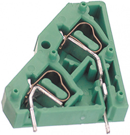 1704402, PCB terminal block 0.2...2.5 mm2 solid 0.2...1.5 mm2 stranded 5.08 mm, 1 poles, Phoenix Contact