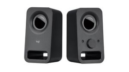980-000814, PC Speakers, 2.0, 6W, Black, Logitech