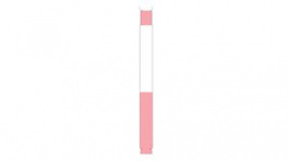 10006995-5K, Wristband, Polypropylene, 25 x 279mm, 200pcs, Pink, Zebra