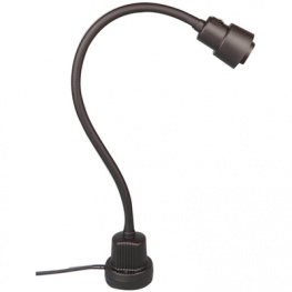 HALOFLEX 3375/2-M-600, Halogen gooseneck lamp, 230 VAC , Euro , 600 mm, RR Leuchten