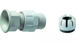 28.709 PA, Cable gland PG9 6...8 mm x 8 mm grey / RAL 7035 IP 65, JACOB