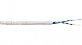 7703NH.00305 [305 м], Data cable Shielded   1 x 2 x0.32 mm2 Copper Bare PE White, Belden