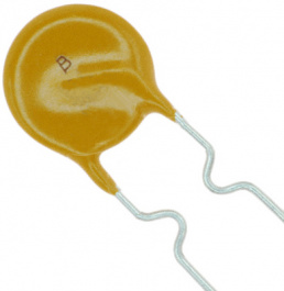 MF-R160, Предохранитель: полимерный PTC; 1,6А; O10,2мм; Шаг:5,1мм, Bourns