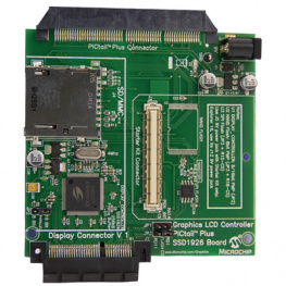 AC164127-5, Контроллер графического ЖК PICtail Plus, плата SSD1926, Microchip