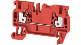 1521900000, A2C 2.5 RD terminal block a push-in, 0.5...2.5 mm2 800 vac 24 a red, Weidmuller