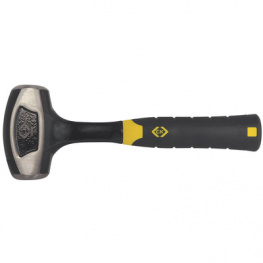 357005, Club Hammer anti-vibration, 1605 g, 280 mm, 100 mm, C.K Tools (Carl Kammerling brand)