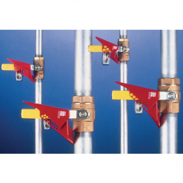 065666, Ball valve lockout nylon 6-25 mm lever, Brady