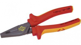 431002, VDE Combination Pliers Soft Wire / Medium Hard Wire / Hard Wire 185 mm, C.K Tools (Carl Kammerling brand)