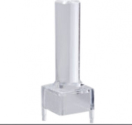 VLP-450-R, Светодовод для LED; круглая; O3мм; Поверхность: выпуклая, BIVAR