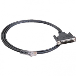CBL-RJ45M25-150, Connecting cable RJ45/DB25M 1.5 m, Moxa
