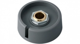 A3040088, Control knob with recess grey 40 mm, OKW