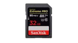 SDSDXXO-032G-GN4IN, Memory Card, 32GB, SDHC, 95MB/s, 90MB/s, Sandisk