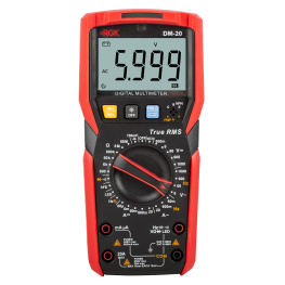 DM-20 + поверка, Мультиметр RGK DM-20 с поверкой, RGK
