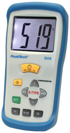 P5115, термометр 2x -50...+1300 °C, PeakTech