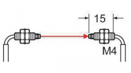 FT-R40, Датчик: световодный; Дальность: 0?930мм; IP67; -55?80°C; Корпус: M4, Panasonic