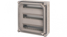AE/I44E/T, MCB enclosure pebble grey RAL 7032 Polycarbonate IP 65, Eaton