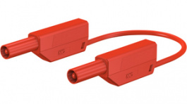 SLK410-E/N/SIL 100Cm rOt/rEd, Test lead 100 cm red, Staubli (former Multi-Contact )
