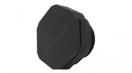 RND 455-01108, Pressure Compensating Element 24.5mm Black Polyamide 66 IP66/IP68, RND Components