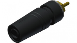 SAB 2630 S1,9 Au black, Laboratory socket diam. 4 mm Black CAT II 43 mm, SKS Kontakttechnik