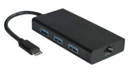 12.99.1109, USB Hub, USB 3.2, USB C Plug, Black, Value
