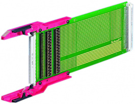 23021-607, Test adaptor card, 64/64-pin 3 HE type B 160 mm, Schroff