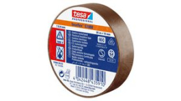 53988-00122-00, Soft PVC Insulation Tape Brown 19mm x 25m, Tesa