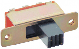 MSF 201 N SW, Slide switch on-on 2P, Knitter-switch