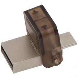 THTTHUO/8GB, USB Stick DataTraveler MicroDuo 8 GB коричневый, Kingston
