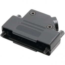 D45ZK25-BK-K, Корпус: для разъемов D-Sub; D-Sub HD 44pin, D-sub 25pin; UNC4-40, Encitech Connectors