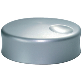 K1-DM-S60, Aluminium Knob silver 39 mm, ELMA